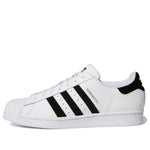 adidas originals Superstar Non-Slip Lightweight Casual Skate Shoes White Black Unisex 'White Black' GX3775