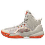 Li-Ning TD Shock Absorption Mid Tops Basketball Shoe Gray ABPQ027-4
