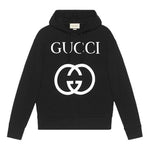 Gucci Hoodies Interlocking G 'Black White' 475374-X3Q25-1289
