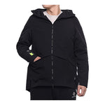 adidas Solid Color Loose Sports Hooded Jacket Black GL8676