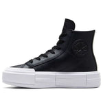 (WMNS) Converse Chuck Taylor All Star Cruise Hi platform trainers 'Leather Black' A06143C