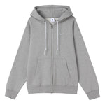 Nike embroidered logo hooded jacket 'Grey' DR0404-063