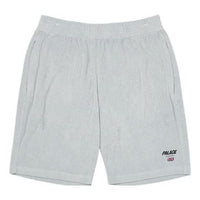 Palace Towelling Shorts 'Grey' P23ST012