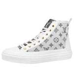 (WMNS) LOUIS VUITTON Stellar Ankle Sneakers 'White Grey' 1A8NKX
