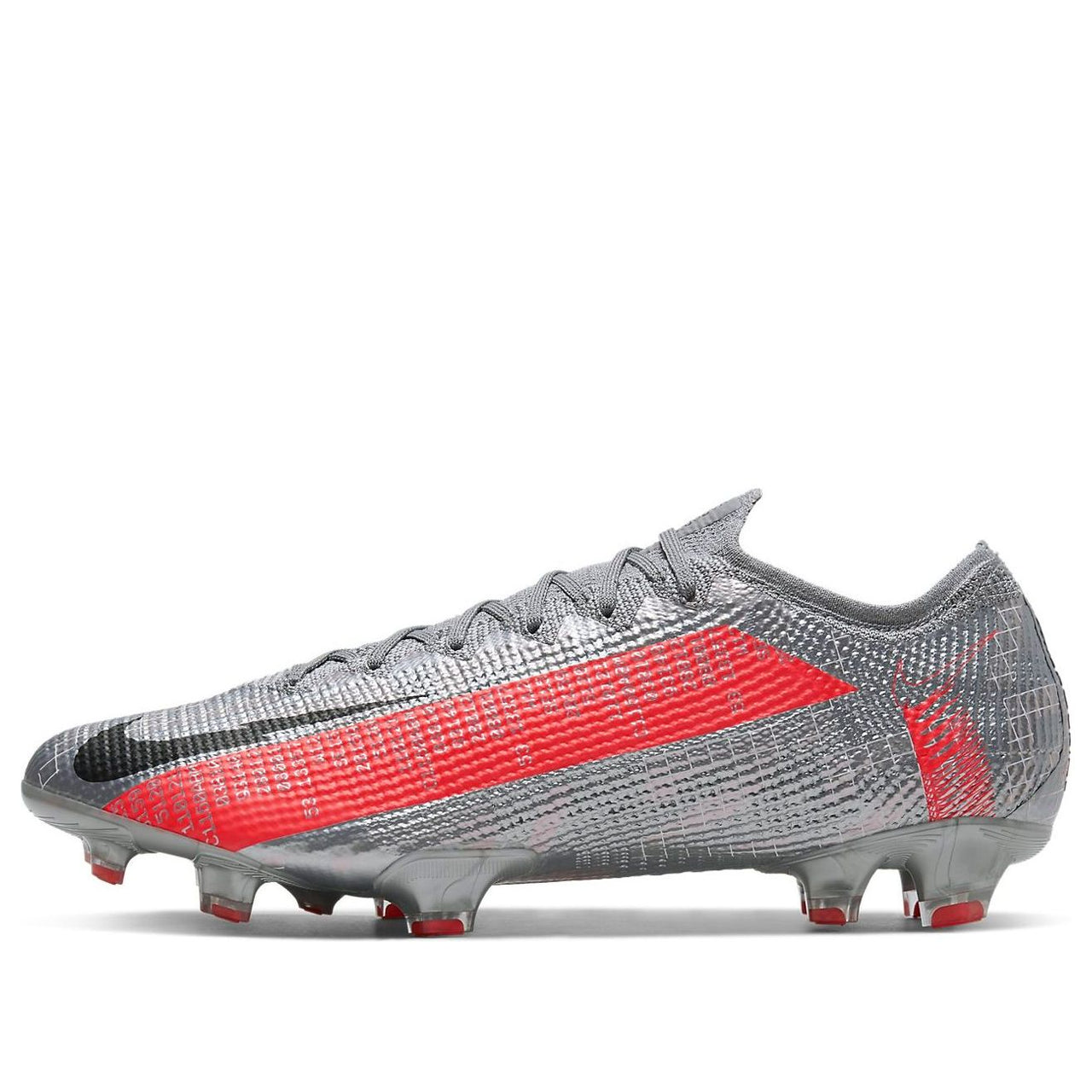 Nike Mercurial Vapor 13 Elite FG 'Metallic Grey Crimson' AQ4176-906