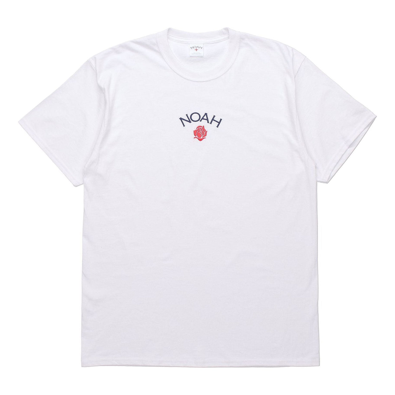 NOAH Rose Logo T-shirt 'White' T27FW20-WHITE