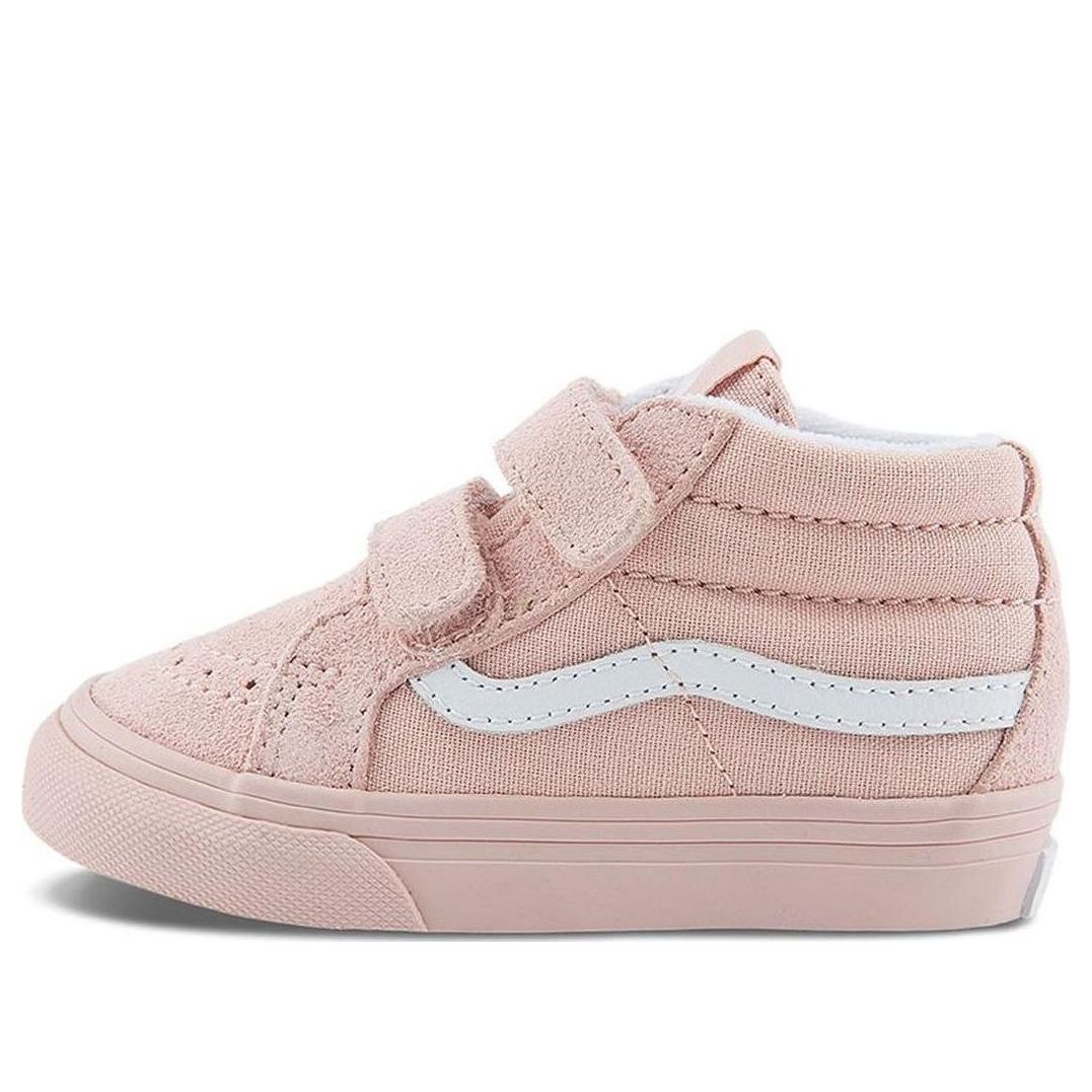 (TD) Vans Sk8-Mid Reissue Pastel Mono Shoes 'Rose Pink' VN00018WBQL