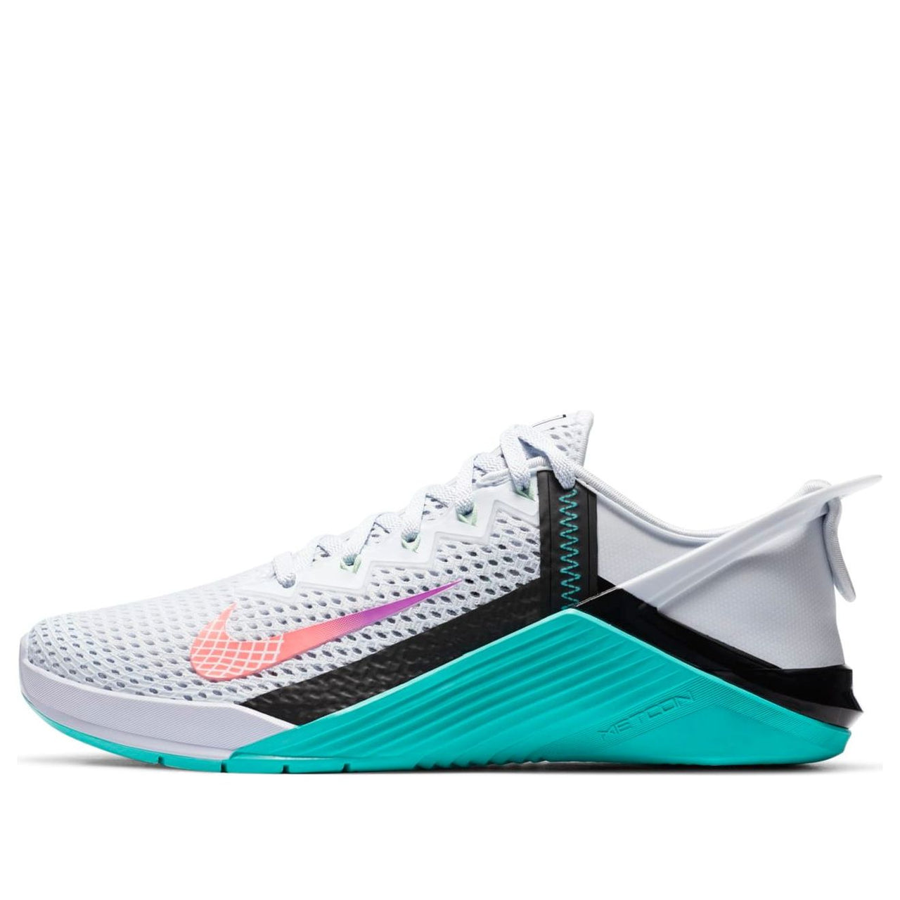 (WMNS) Nike Metcon 6 FlyEase 'Grey Oracle Aqua' DB3794-020
