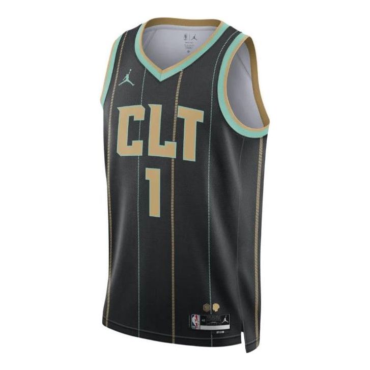 Air Jordan NBA Lamelo Ball Charlotte Hornets 2022/23 City Edition Swingman Jersey #1 DO9587-011