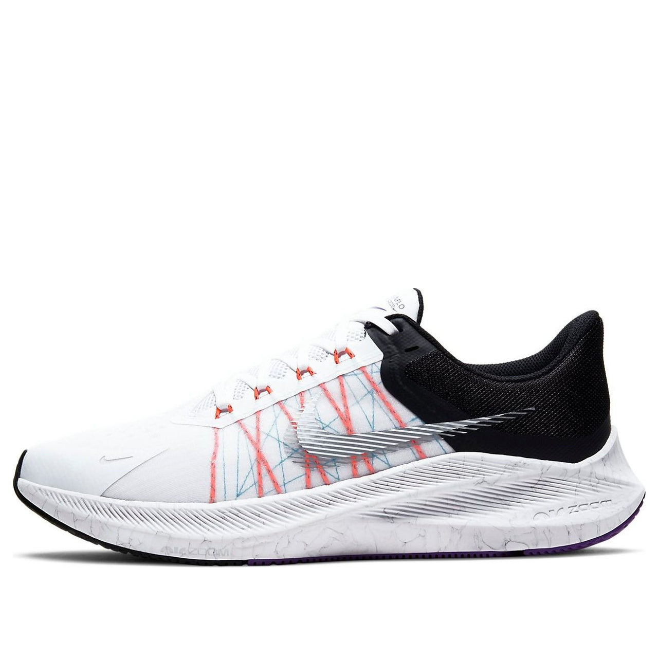 Nike Air Zoom Winflo 8 'White Flash Crimson' CW3419-101