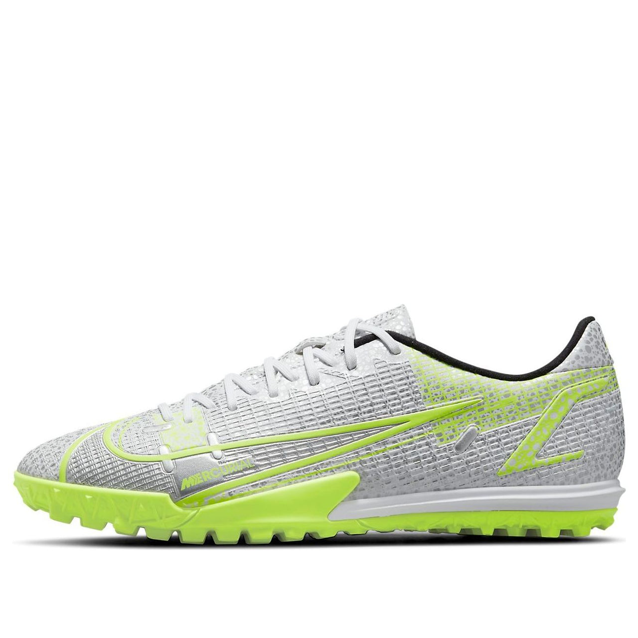 Nike 14 Mercurial Superfly 8 TF Turf 'Grey Neon Green' CV0978-107