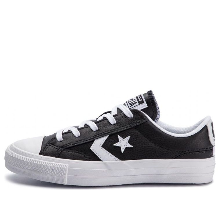 Converse Star Player Ox Black Leather Black 159780C