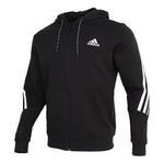adidas M 3-Stripes Tape Full-Zip Sweatshirt Black GM6895