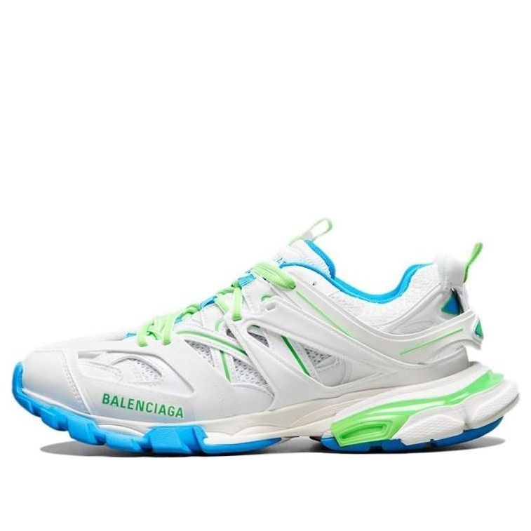 (WMNS) Balenciaga Track Sneaker 'White Green' 542436W3AC49034