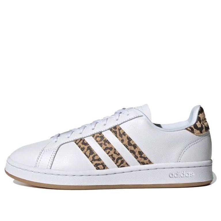 (WMNS) adidas neo Grand Court 'White Brown' FY8949