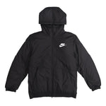 Nike SPORTSWEAR SYNTHETIC FILL Fleece Lined Hooded Jacket Black 928862-010