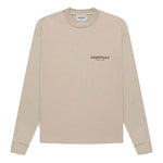 Fear of God Essentials FW21 Long Sleeve T-shirt Tan FOG-FW21-185