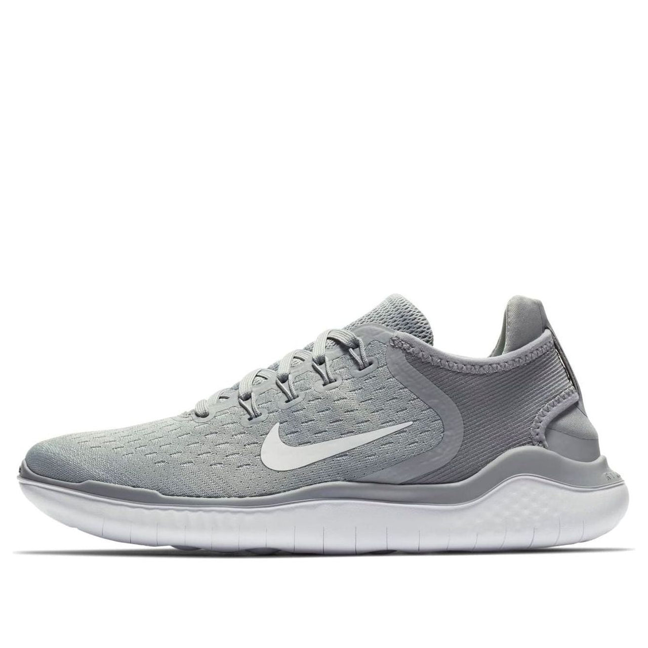 (WMNS) Nike Free RN 2018 'Wolf Grey' 942837-003