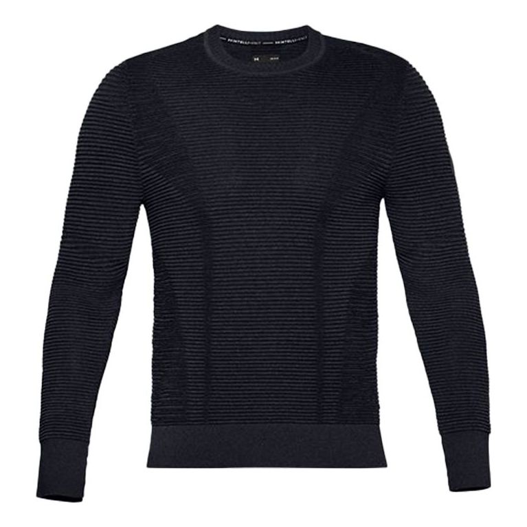 Under Armour IntelliKnit Phantom 2.0 Crew Sweater 'Black' 1354397-003