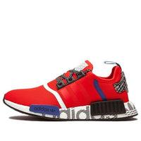 (GS) adidas NMD_R1 J 'Active Red Black' FV5330