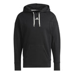 Men's adidas Logo Printing Hooded Long Sleeves Black HC3479