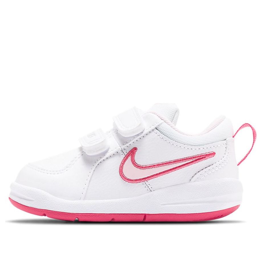 (TD) Nike Pico 4 White/Pink 454478-103