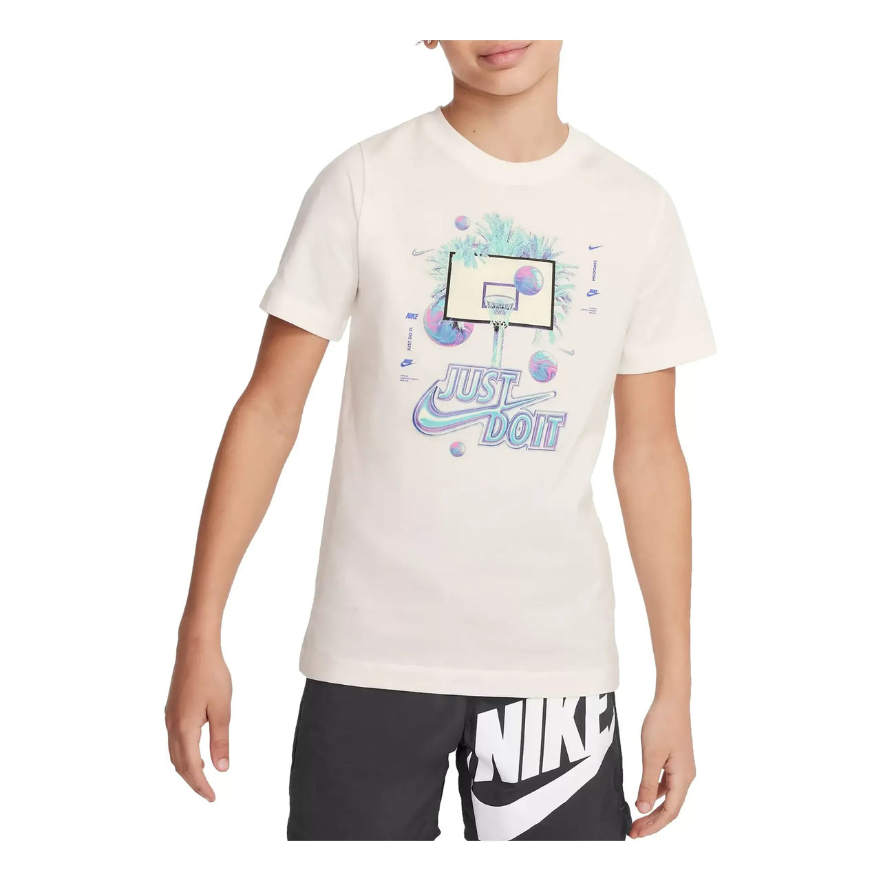 Nike Basketball T-shirt 'Beige' FV8411-133