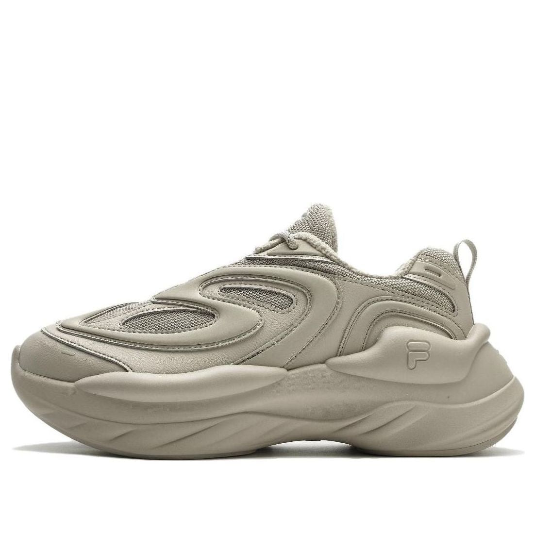 (WMNS) FILA FUSION Buzzard Fashion Sneakers 'Beige' T12W341117FFG