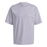 adidas originals C Tee Solid Color Small Label Loose Sports Short Sleeve Couple Style Purple HC8584