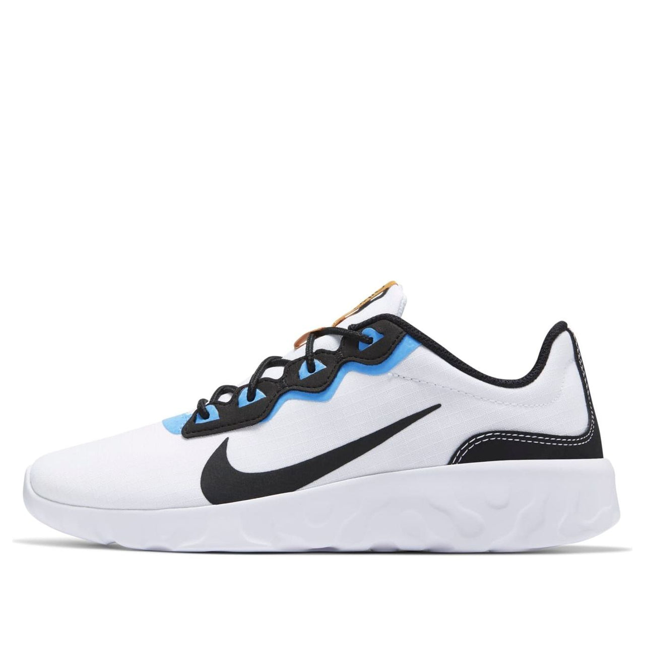 (WMNS) Nike Explore Strada 'Black White Blue' CD7091-104