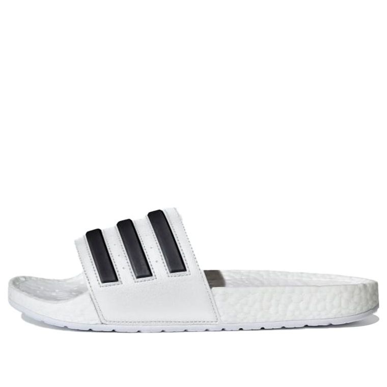 adidas Adilette Boost Slides 'White Black Stripes' FY8155