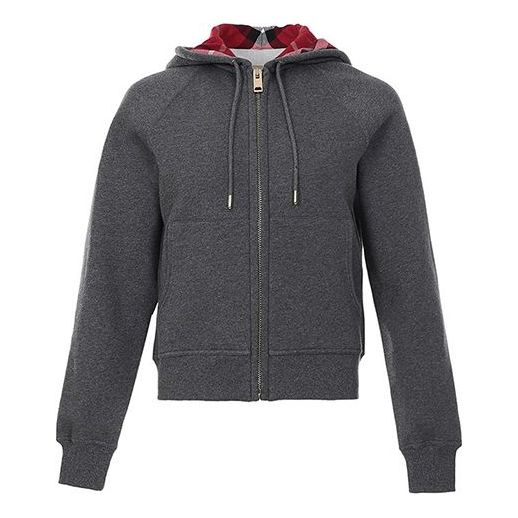 (WMNS) Burberry Casual Hoodie Gray 40385251