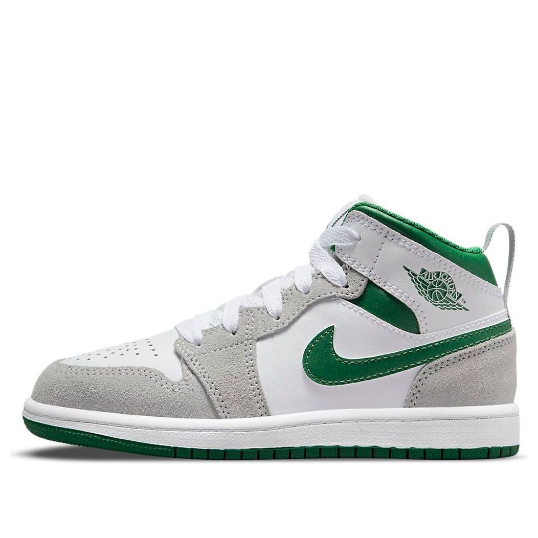 (PS) Air Jordan 1 Mid SE 'Grey Pine Green' DC7249-103