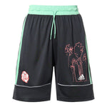 adidas Bw Rose Short Contrasting Colors Basketball Sports Shorts Black GP9773