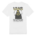 Vans Back Printing Short Sleeve Couple Style White VN0A4P5AWHT