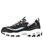 (WMNS) Skechers D'Lites 'Black' 149789-BKMT