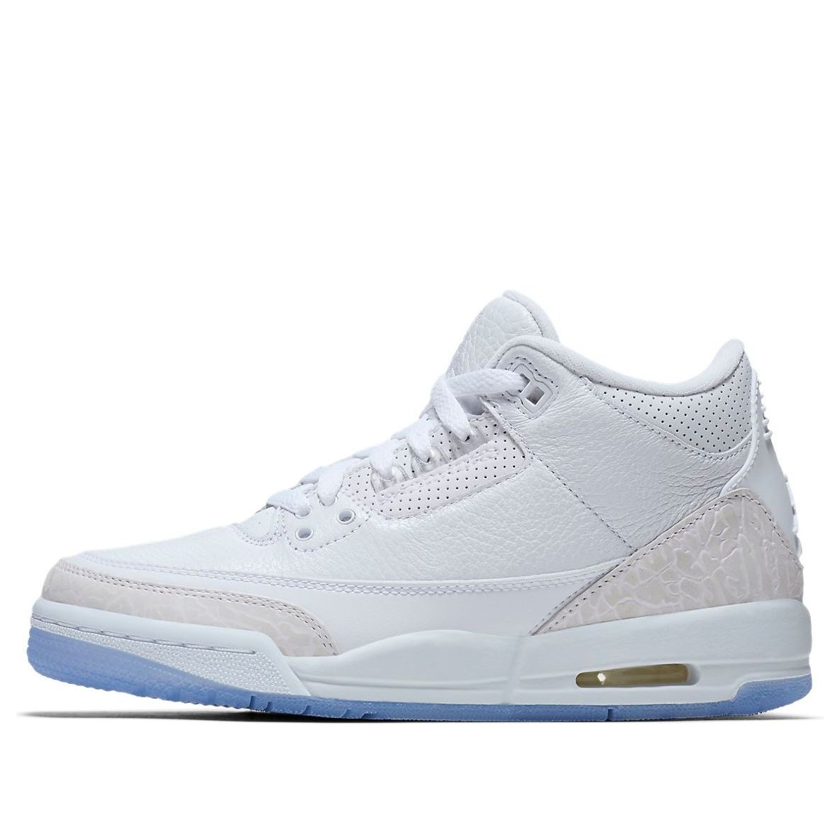 (GS) Air Jordan 3 Retro 'Triple White' 398614-111