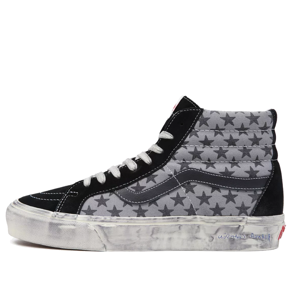 Vans Bianca Chandn x SK8-HI Reissue VLT LX 'Stressed Black' VN0A4BVH82Q1