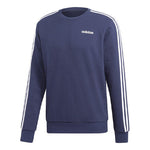adidas 3-Stripes Sweatshirt 'Blue White' DU0484