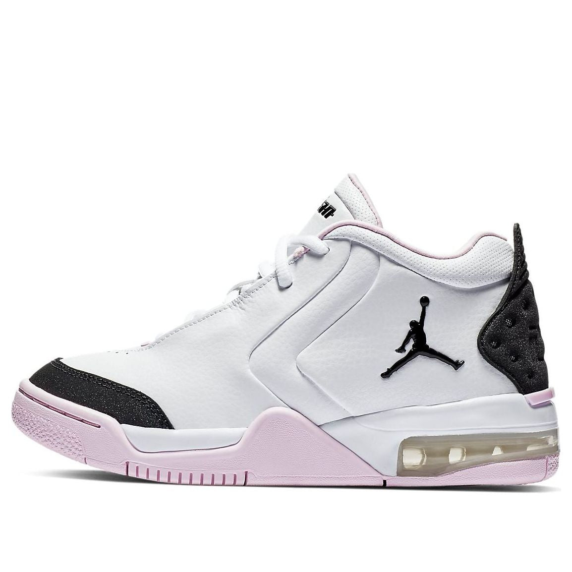 (GS) Air Jordan Big Fund Sneakers White/Black/Pink BV7375-106
