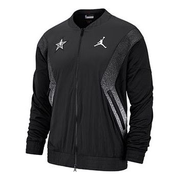 Air Jordan 2019 NBA All Star Charlotte Jacket 'Black' AJ8954-010