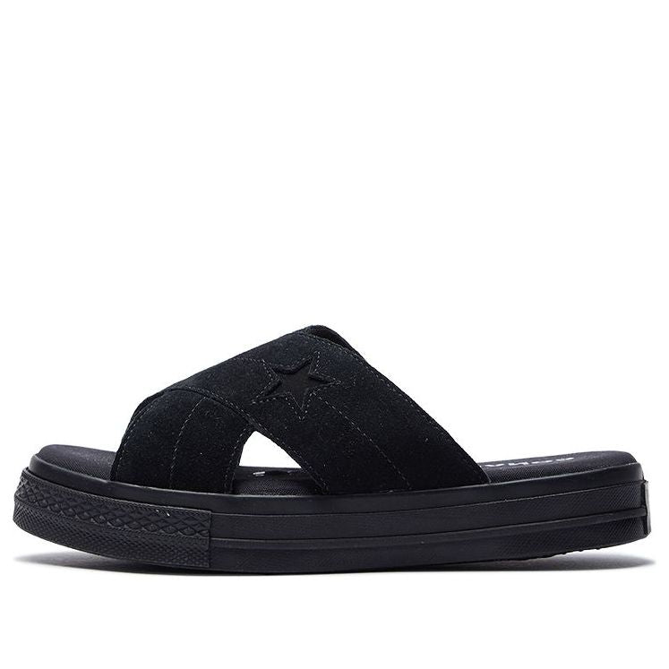(WMNS) Converse One Star Sandal 'Black' 564149C