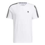 adidas neo Logo Printing Round Neck Sports Short Sleeve White T-Shirt HN8778