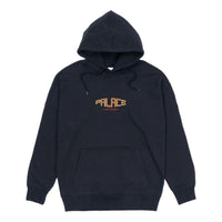 Palace Spaced Logo Drop Shoulder Hoodie 'Navy' P22CS121