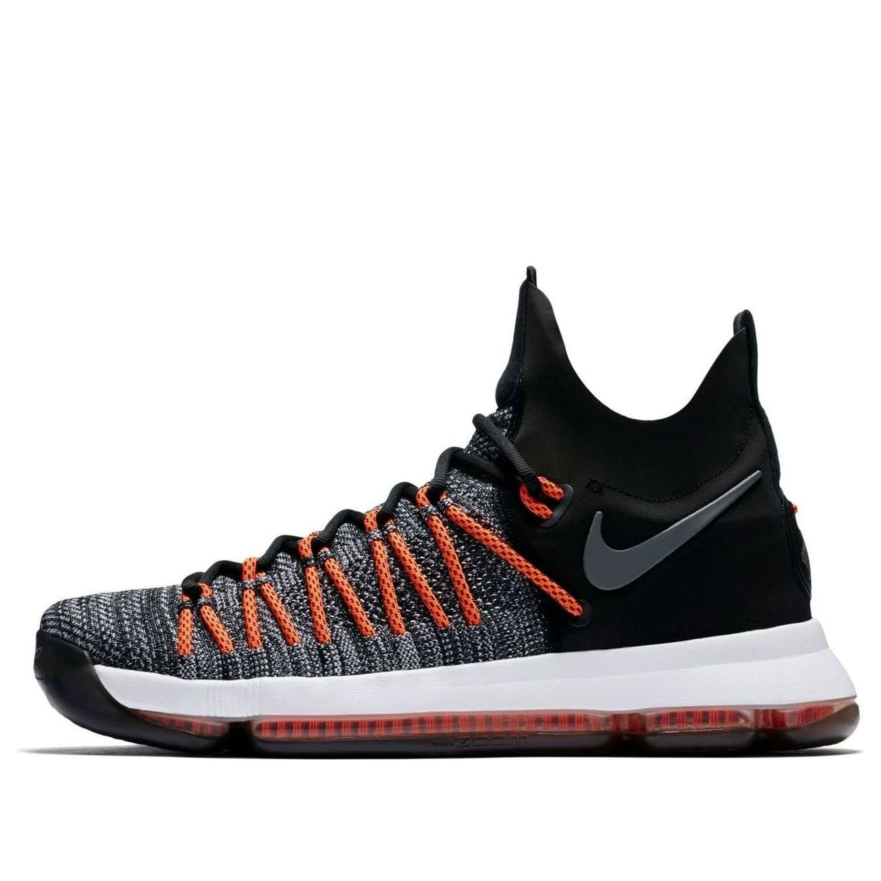 Nike KD 9 Elite 'Dark Grey Hyper Orange' 878637-010