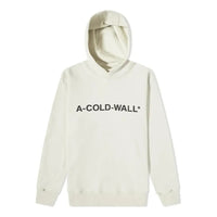 A-COLD-WALL* Logo Popover Hoodie 'Bone White' ACWMW057-BONE