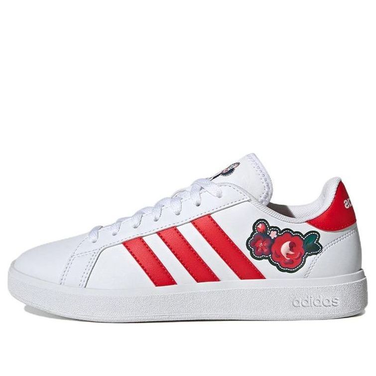 (WMNS) adidas x Disney Grand Court Base 2.0 Lifestyle 'White Vivid Red' GV9550