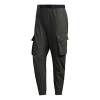 adidas Th Pnt Cargo Pocket Woven Bundle Feet Casual Long Pants Brown GM4436