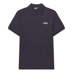 FILA Logo Embroidered Short Sleeve polo Blue F11M028126F-NV