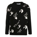 Men's Off-White Logo Black OMHE064F20KNI0011001